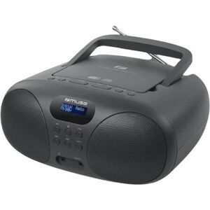 Muse MD-208 DB Tragbarer CD-Player - Schwarz Muse MD-208 DB Tragbarer CD-Player - Schwarz