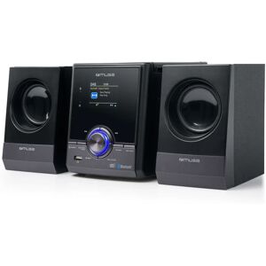 Muse M-50 DBT Système Audio Maison - Bluetooth, 60 Presets, 2x15W - Publicité Muse M-50 DBT Système Audio Maison - Bluetooth, 60 Presets, 2x15W - Publicité