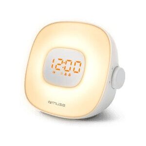 Muse ML-198 CR Blanc - Radio Réveil - Publicité Muse ML-198 CR Blanc - Radio Réveil - Publicité