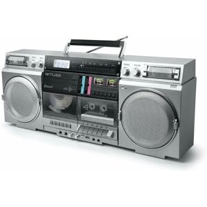 Lecteur CD portable Muse M-380 GBS avec radio et Bluetooth - Publicité Lecteur CD portable Muse M-380 GBS avec radio et Bluetooth - Publicité