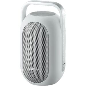 Muse Valkoinen Bluetooth-Lamppu - Kannettava, 60W, Stereo, IPX4 Muse Valkoinen Bluetooth-Lamppu - Kannettava, 60W, Stereo, IPX4