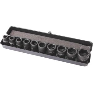 Set di 10 bussole choc CLAS OS 3100 10-27mm 1/2" Set di 10 bussole choc CLAS OS 3100 10-27mm 1/2"