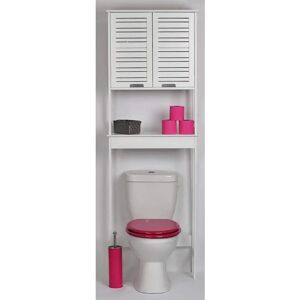 Maxia Market Armoire de Salle de Bain Blanche 63x23x179cm - Publicité Maxia Market Armoire de Salle de Bain Blanche 63x23x179cm - Publicité