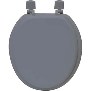 TENDANCE Sedile WC MDF - 17 pollici, Grigio, Fissaggi - Accessorio bagno TENDANCE Sedile WC MDF - 17 pollici, Grigio, Fissaggi - Accessorio bagno