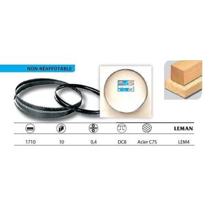 LEMAN Lame de scie à ruban 1710x10 - Saw Blade - Publicité LEMAN Lame de scie à ruban 1710x10 - Saw Blade - Publicité