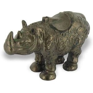 Lachineuse Petit Rhinoceros Nero Bronzo - Figura Decorativa Lachineuse Petit Rhinoceros Nero Bronzo - Figura Decorativa