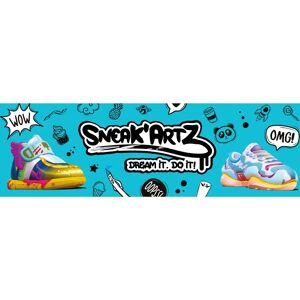 Splash Toys Sneak'Artz Shoebox Série 1-2 Sneakers à Personnaliser + Accessoires – Boîte Surprise - Publicité Splash Toys Sneak'Artz Shoebox Série 1-2 Sneakers à Personnaliser + Accessoires – Boîte Surprise - Publicité