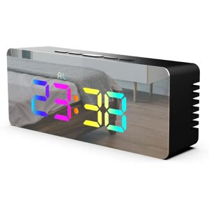 Réveil LED RGB EVOOM EV313054 - Forme Rectangulaire à Pile - Publicité Réveil LED RGB EVOOM EV313054 - Forme Rectangulaire à Pile - Publicité