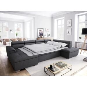 Loungitude Modèle - Canapé d'angle panoramique - Gris - Canapé - Publicité Loungitude Modèle - Canapé d'angle panoramique - Gris - Canapé - Publicité