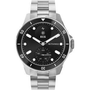 Withings ScanWatch Nova - Silver Black Silver steel 42mm Withings ScanWatch Nova - Silver Black Silver steel 42mm