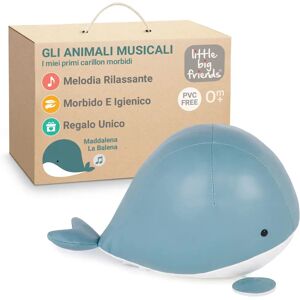 Peluches baleine Little Big Friends - Jouet musical doux pour nouveau-nés Peluches baleine Little Big Friends - Jouet musical doux pour nouveau-nés
