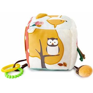 Cube Sensoriel LITTLE BIG FRIENDS - Doudou Cube Sensoriel LITTLE BIG FRIENDS - Doudou