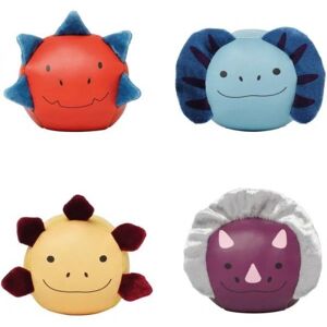 Little Big Friends Tricératops, Dimétrodon, Stégosaure, Tyrannosaure Balles en Peluche Dino - Ensemble Jouet Bébé Little Big Friends Tricératops, Dimétrodon, Stégosaure, Tyrannosaure Balles en Peluche Dino - Ensemble Jouet Bébé