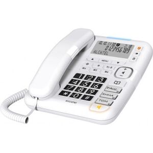 Teléfono fijo Alcatel TMAX 70 Blanco - Teléfono analógico Teléfono fijo Alcatel TMAX 70 Blanco - Teléfono analógico