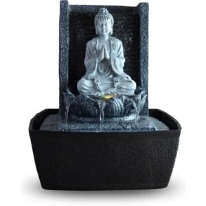 ZEN LIGHT Zenarôme Innenbrunnen mit Buddha & LED - Entspannende Dekoration ZEN LIGHT Zenarôme Innenbrunnen mit Buddha & LED - Entspannende Dekoration