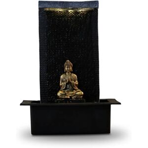 Zen Light Zen'Light Zenality Water Wall – Indoor Fountain with Yellow LED – Large Table Fountain with Detachable Buddha – Unique Gift – V Zen Light Zen'Light Zenality Water Wall – Indoor Fountain with Yellow LED – Large Table Fountain with Detachable Buddha – Unique Gift – V