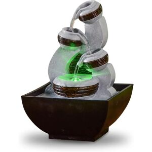 ZEN'LIGHT Kara Graue Wasserfontäne - Innendekor ZEN'LIGHT Kara Graue Wasserfontäne - Innendekor