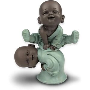 ZEN'LIGHT Dekorative Figuren Set aus 2 Bonzos - Figuren ZEN'LIGHT Dekorative Figuren Set aus 2 Bonzos - Figuren