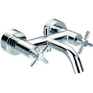 PAINI FRANCE - Modelo TUBOS - Mezclador para bañera y ducha - Acabado en cromo PAINI FRANCE - Modelo TUBOS - Mezclador para bañera y ducha - Acabado en cromo