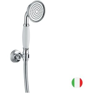 Paini France Set Doccia Mano - Stile Retrò Vintage, Cromato - Set Doccia - Bagno Paini France Set Doccia Mano - Stile Retrò Vintage, Cromato - Set Doccia - Bagno