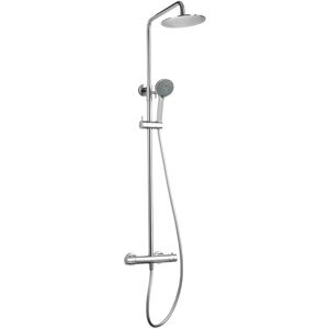 Paini France Ruby Columna de Ducha Termostática - Cromo y Altura Ajustable Paini France Ruby Columna de Ducha Termostática - Cromo y Altura Ajustable