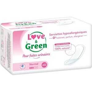Serviettes Hypoallergéniques Love & Green - Incontinence - Publicité Serviettes Hypoallergéniques Love & Green - Incontinence - Publicité