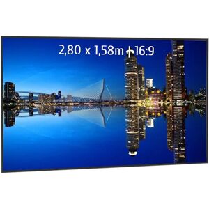 Écran de projection KIMEX 044-6016 - Cadre fixe 2,80 x 1,58m - Format 16:9 - Publicité Écran de projection KIMEX 044-6016 - Cadre fixe 2,80 x 1,58m - Format 16:9 - Publicité