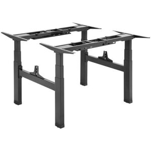 KIMEX Cadre de Bureau Double Assis-Debout - Ergonomique, Motorisé, Réglable - Publicité KIMEX Cadre de Bureau Double Assis-Debout - Ergonomique, Motorisé, Réglable - Publicité
