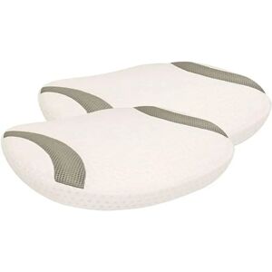 Almohadilla de spa Netspa - 2 piezas - 38x32x9cm - Blanco Almohadilla de spa Netspa - 2 piezas - 38x32x9cm - Blanco