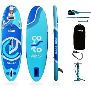 Coasto HOOK 7'5" - Stand up paddle gonflable bleu + accessoires - Publicité Coasto HOOK 7'5" - Stand up paddle gonflable bleu + accessoires - Publicité