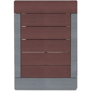 Alfombrilla de ducha de composite Dark Coffee - Accesorio para ducha exterior en piscina Alfombrilla de ducha de composite Dark Coffee - Accesorio para ducha exterior en piscina