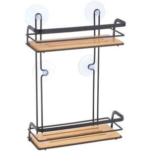 MSV Hiko Duschablage - Stahl, Holz MSV Hiko Duschablage - Stahl, Holz
