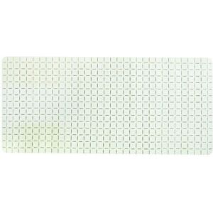 MSV Quadro Premium Bademåtte - 36x76cm, Hvid MSV Quadro Premium Bademåtte - 36x76cm, Hvid