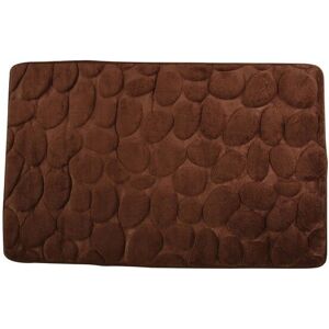 Tapis de bain microfibre MSV - Chocolat Marron - Tapis de bain - Publicité Tapis de bain microfibre MSV - Chocolat Marron - Tapis de bain - Publicité