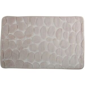 Tapis de bain microfibre beige MSV 50x80cm - Tapis de bain - Publicité Tapis de bain microfibre beige MSV 50x80cm - Tapis de bain - Publicité