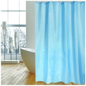 MSV 3700703944836 Ride de douche en polyester bleu - Publicité MSV 3700703944836 Ride de douche en polyester bleu - Publicité