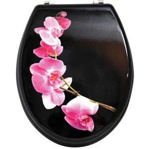 MSV Modell 3700703947639 - Toalettlock, Svart, Rosa MSV Modell 3700703947639 - Toalettlock, Svart, Rosa