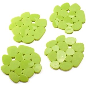 Tapis antidérapant MSV - 12x13cm - Vert - Publicité Tapis antidérapant MSV - 12x13cm - Vert - Publicité