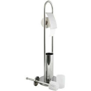 MSV Portable Stainless Steel Toilet Set - Bathroom Accessory MSV Portable Stainless Steel Toilet Set - Bathroom Accessory