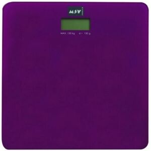 Balance personnel MSV Violette - Précision et surface en verre Balance personnel MSV Violette - Précision et surface en verre
