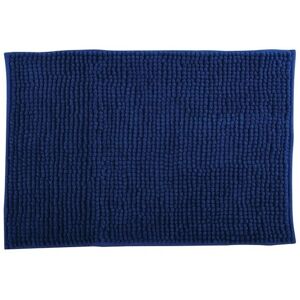 Tapis de bain antidérapant bleu foncé MSV Bappeggio - Publicité Tapis de bain antidérapant bleu foncé MSV Bappeggio - Publicité