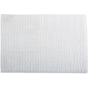 MSV 141625 Badteppich - Weiß - Microfaser - 90x60cm MSV 141625 Badteppich - Weiß - Microfaser - 90x60cm