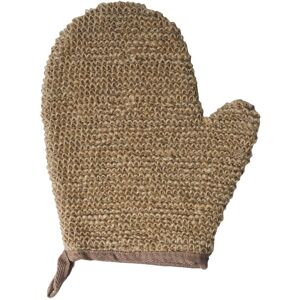 MSV Model 145834 - Naturlig jute eksfolierende handske MSV Model 145834 - Naturlig jute eksfolierende handske