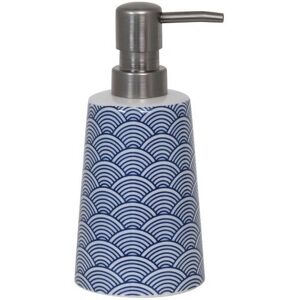 MSV Bento - Ceramic Soap Dispenser - Blue - Bathroom & Kitchen Accessory MSV Bento - Ceramic Soap Dispenser - Blue - Bathroom & Kitchen Accessory