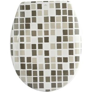 MSV - MOSAIKO - Taupe - Duroplast - Asiento de inodoro MSV - MOSAIKO - Taupe - Duroplast - Asiento de inodoro