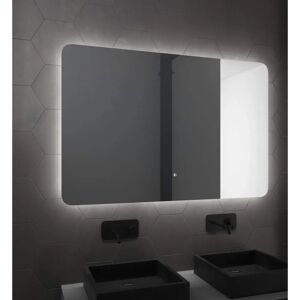 Specchio LED Aurlane 120x80 cm - Reversibile, Cornice in alluminio Specchio LED Aurlane 120x80 cm - Reversibile, Cornice in alluminio