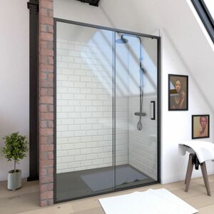 AURLANE - Paroi de douche réversible - 120x200 cm AURLANE - Paroi de douche réversible - 120x200 cm