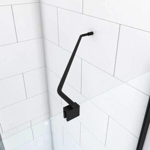 Aurlane - Zwarte matte hoek douche muur beugel - Wandmontage - Freedom 2 Dark Aurlane - Zwarte matte hoek douche muur beugel - Wandmontage - Freedom 2 Dark