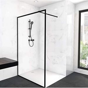 MARWELL CITY Douche walk-in noire mate - Walk-in Shower MARWELL CITY Douche walk-in noire mate - Walk-in Shower