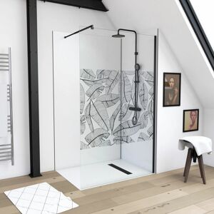 AURLANE Paroi de douche - 120x195cm - Verre trempé AURLANE Paroi de douche - 120x195cm - Verre trempé